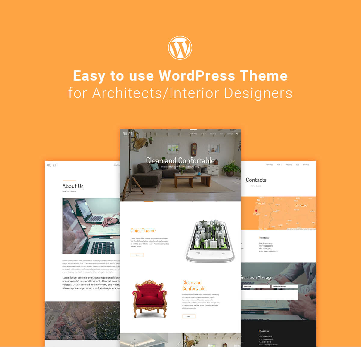 wordpress Theme page transition