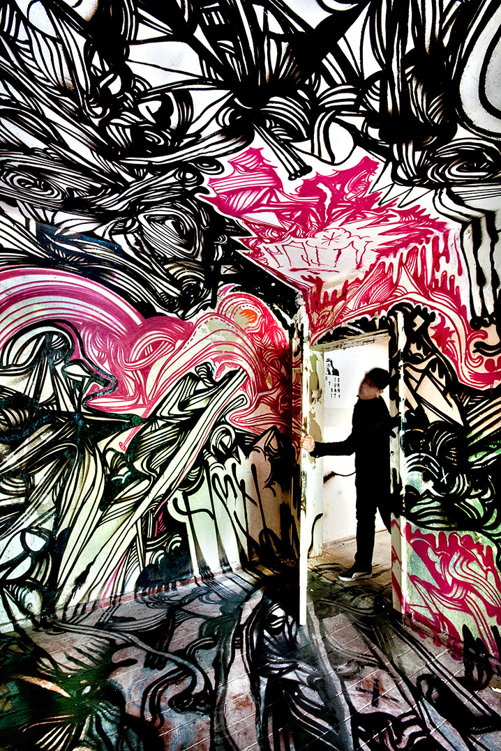 graffiti art art book monography artist book lettering collage Personal Work Music illustration graphics logos punk Deathrock urban exploration