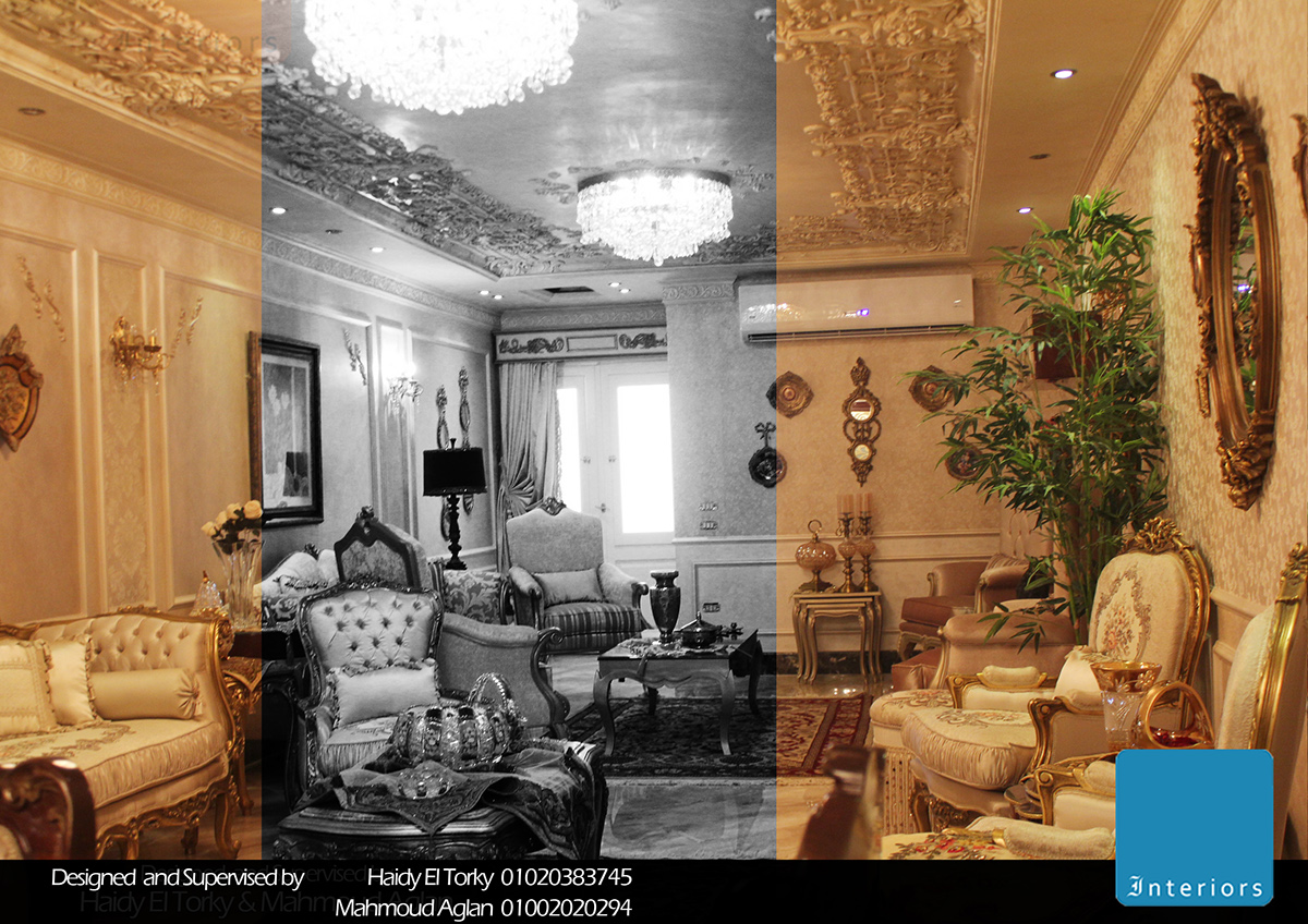 interiors decor design art house home alexandria damnhour egypt Classic Marble indirect light fancy salon diningroom