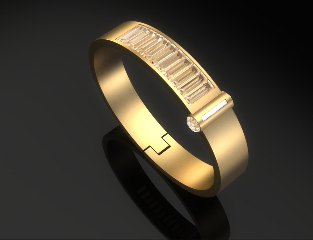 wearable technoloy smart jewelry bracelet Sun skin