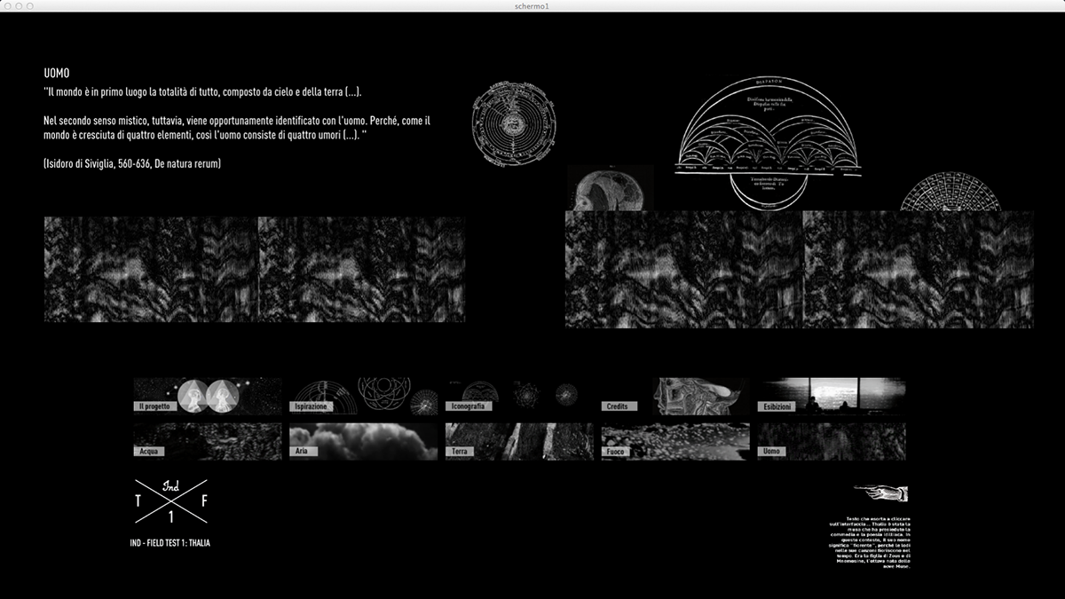 Rome rocco sound design installation interaction video movie ind i need darkness this is rome