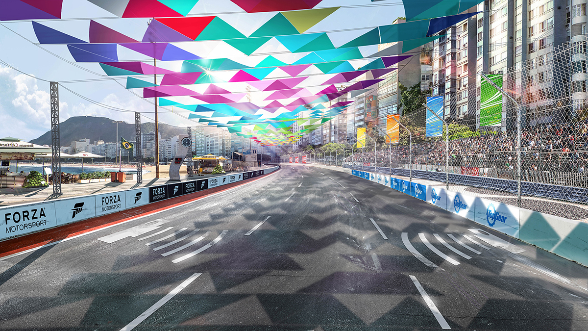 Forza 6 concept art Rio de Janeiro xbox one