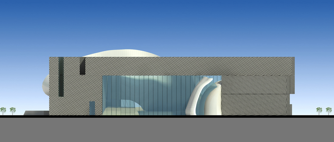architecture 3D moddeling Competition contest Project design phase  museum UNESCO arts center