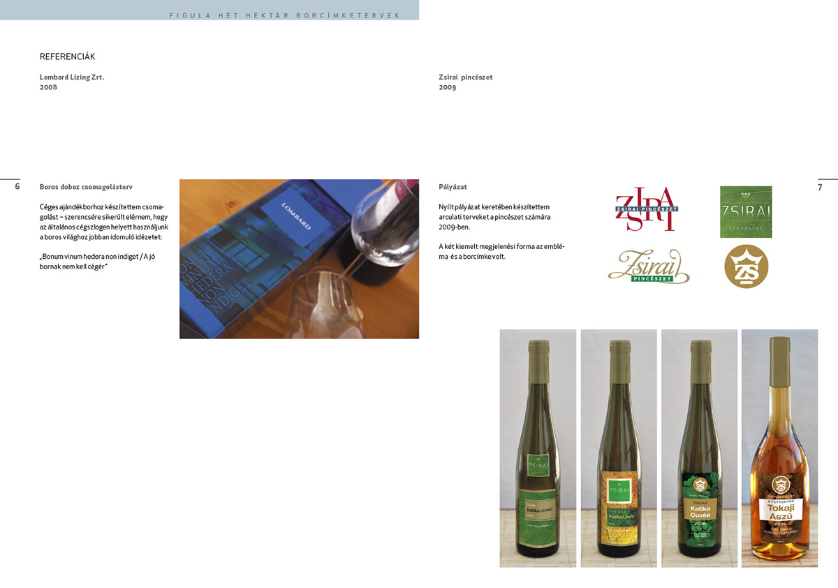 sarkanylatvany wine Label figula packaging design