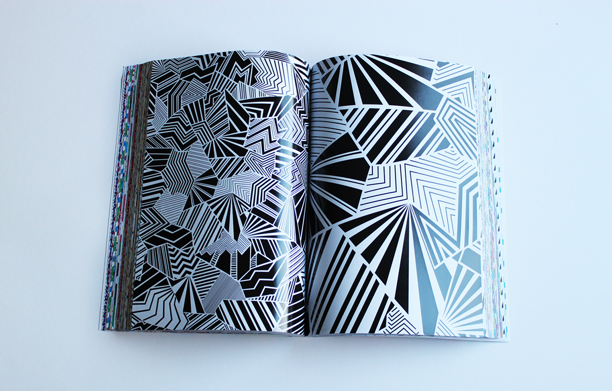 william branton pattern Patterns Pattern Book LCC colour surface design print design crazy psychedelic Booklet