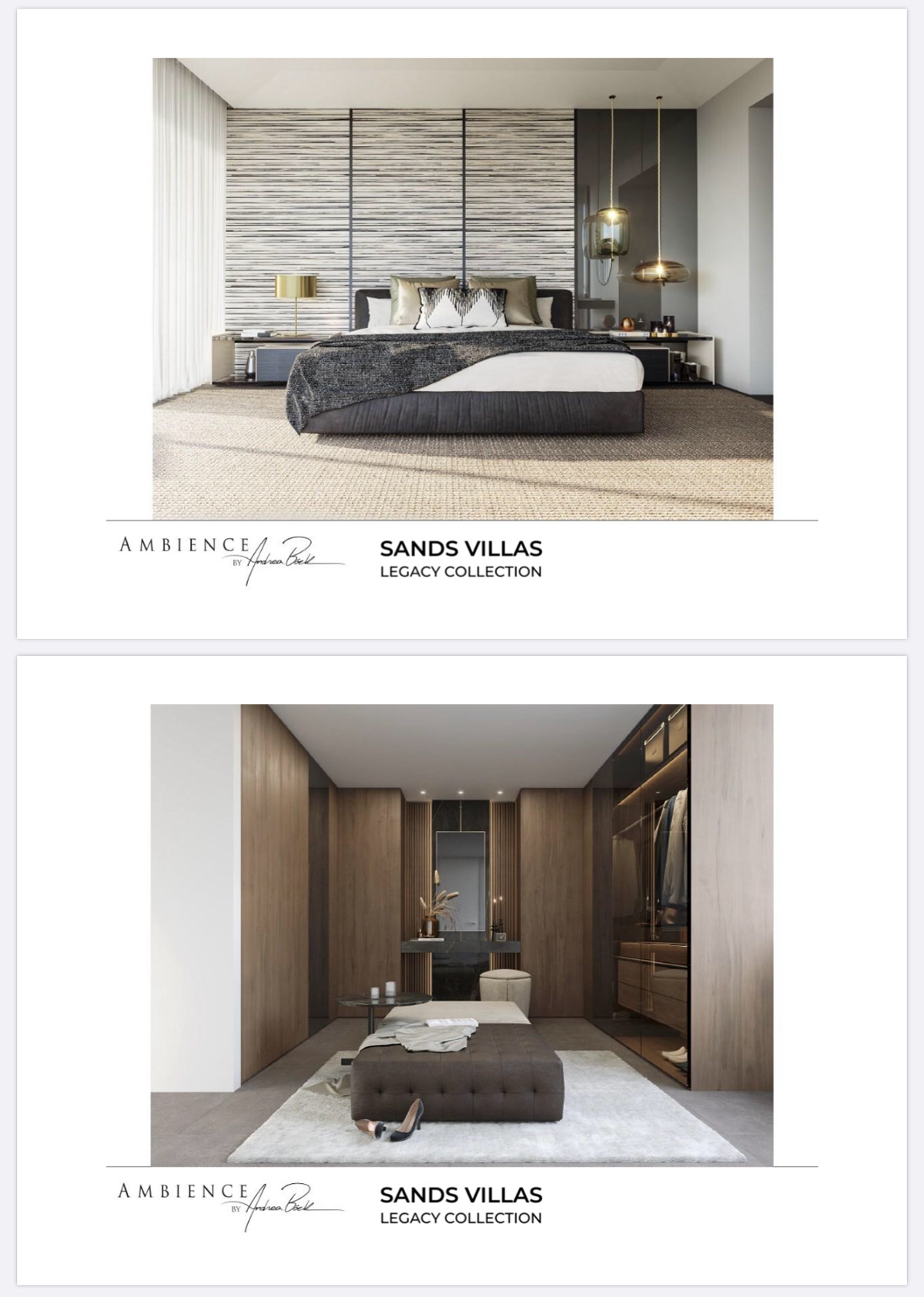 luxury villa Promotion property property development sales materials visual design