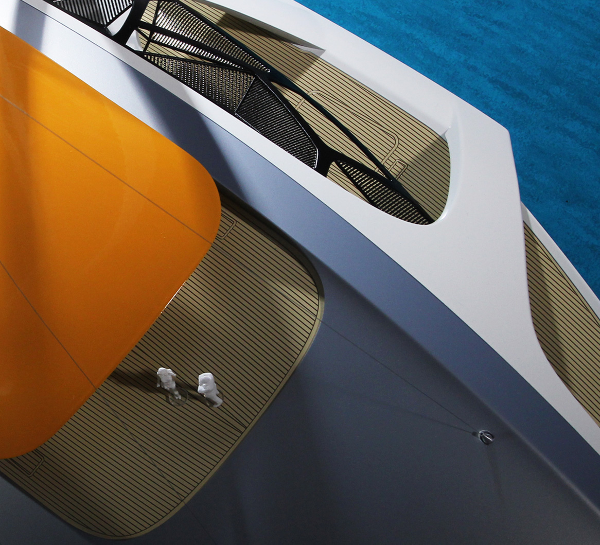setra  trimaran eco friendly wingsail luxury innovation daniel ruppert Yacht Design cool design Unique sailing yacht structure mercedes-benz