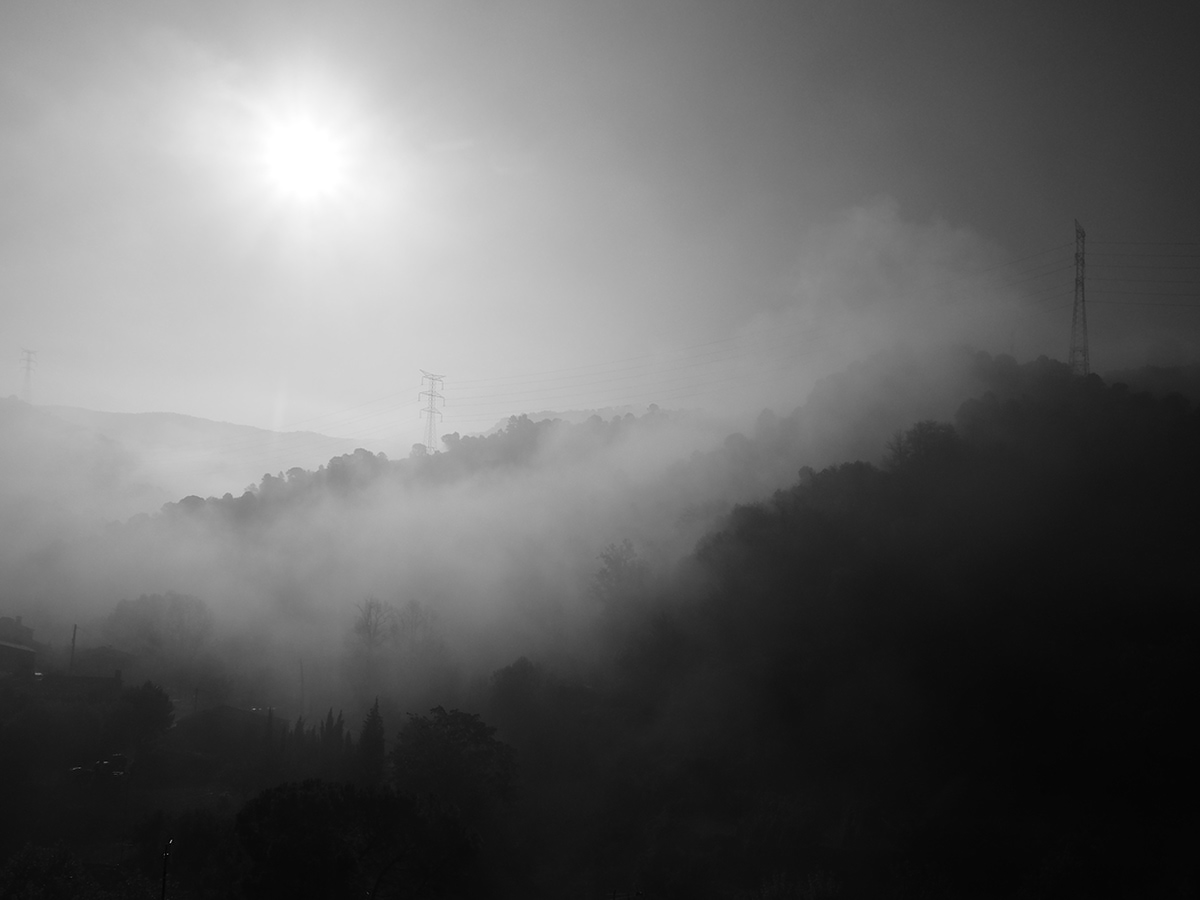 fog black and white monochrome photografy mura boira juan rulfo pedro paramo mist
