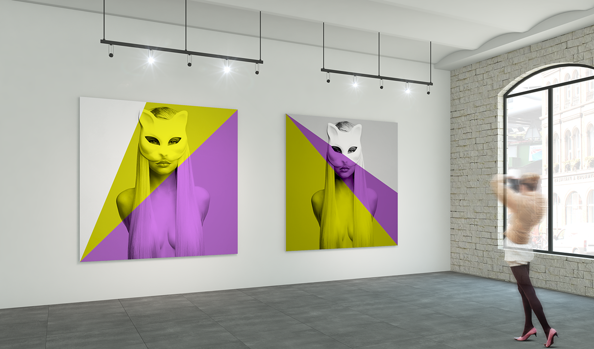 digital art photos colour Website Web design Paris portrait woman color