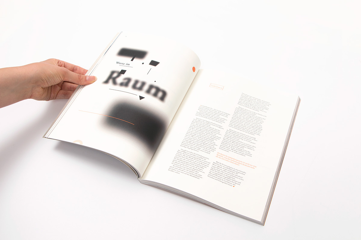 magazine editorial deaf culture typography   signlanguage asl Gebärdensprache Gehörlosenkultur kultur