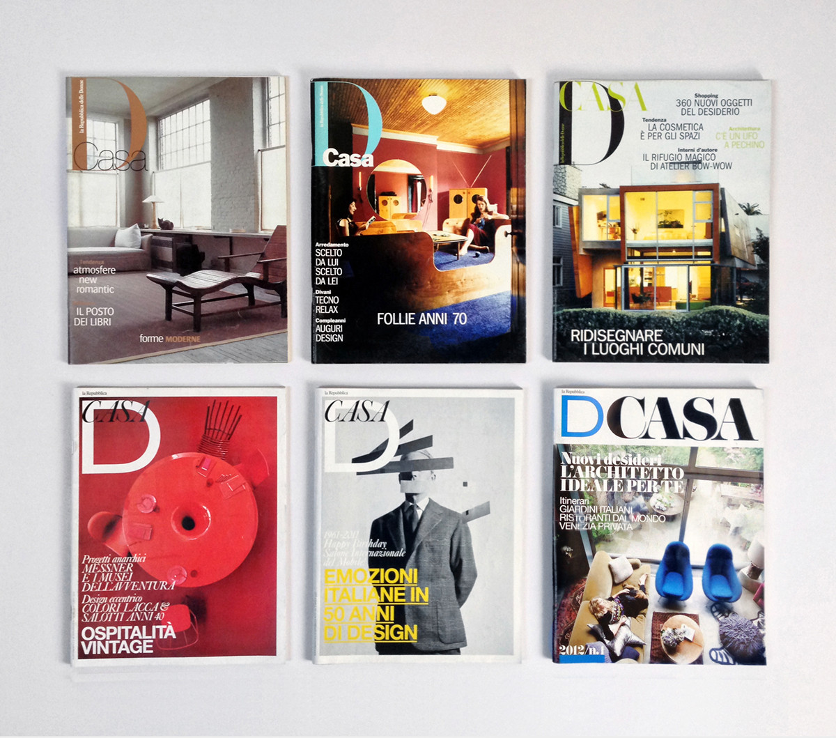 magazine design RESTYLING home dcasa La Repubblica