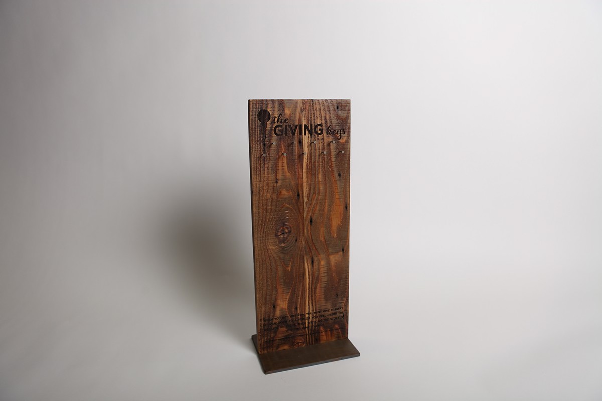 P.O.P. Display  reclaimed wood  WoodSmithe