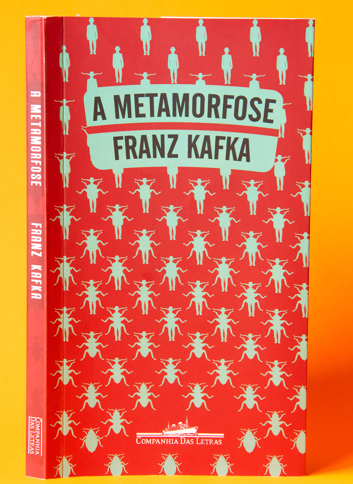 Livro book franz the metamorphosis Metamorphosis metarmofose surrealism cover