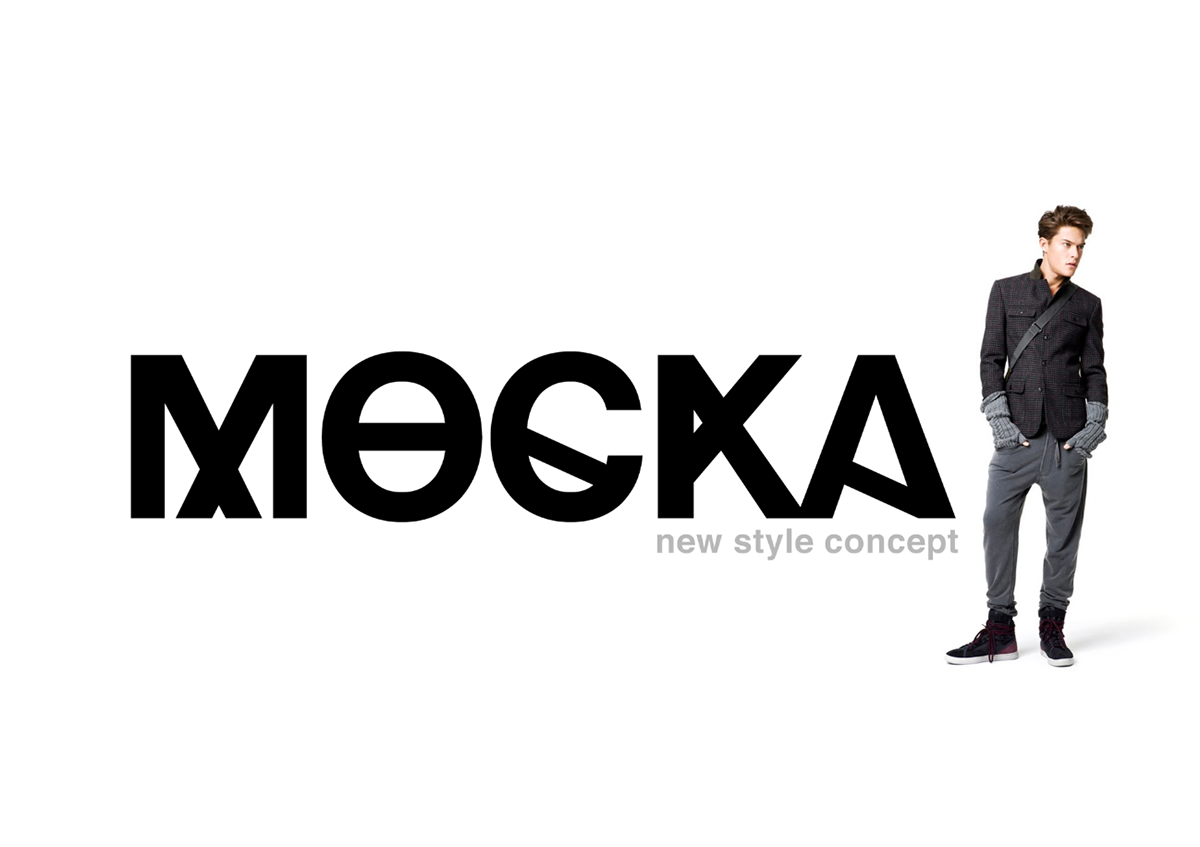 mocka design identity Logotype Style brand clothe wear