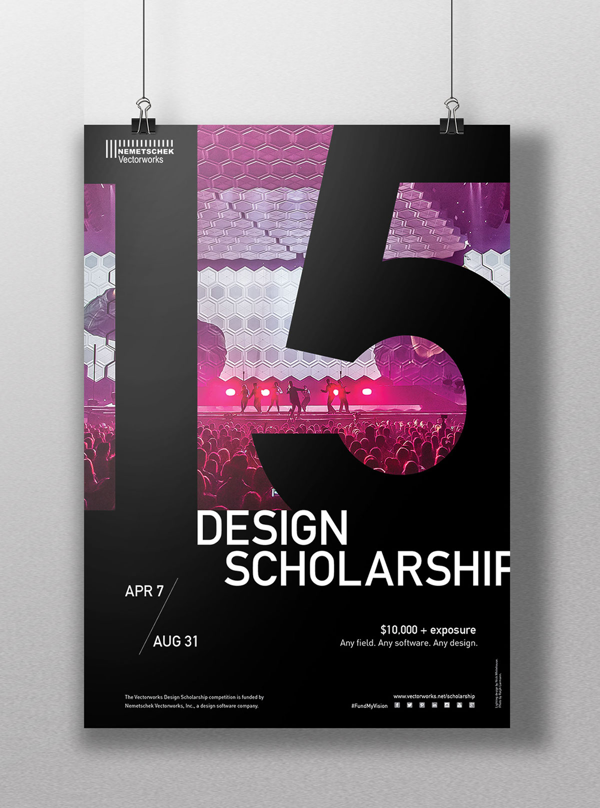 posters Poster Design postcards Postcard Designs Direct mail vectorworks scholarship design