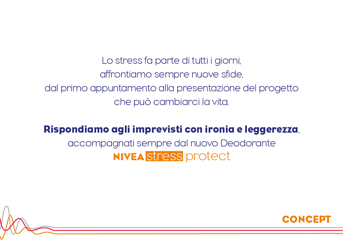 Nivea DEO stress milano roma NAPOLI catania Event Evento marketing   guerrilla presentation slide