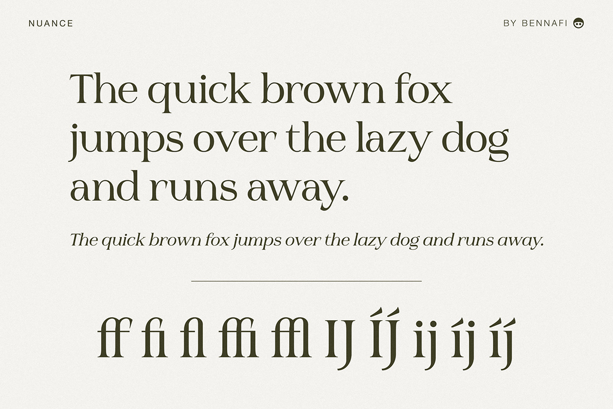 font Typeface serif modern Display elegant font family fonts font design