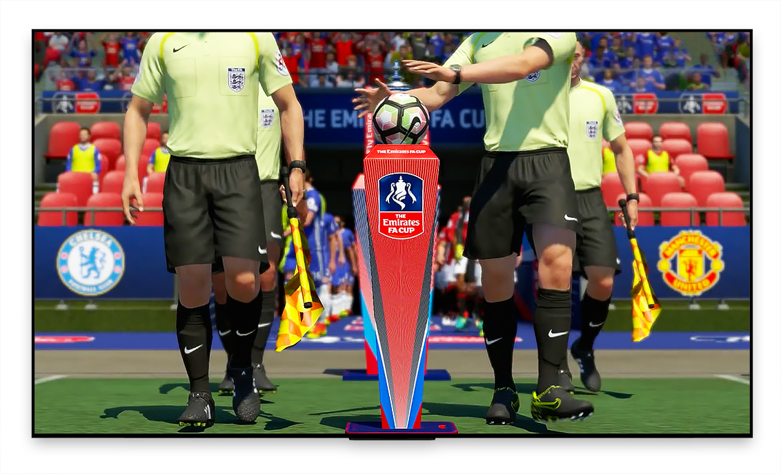 football soccer plinth the fa cup Wembley england player Nike FIFA