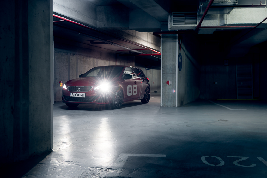 Adobe Portfolio Auto automotive   Photography  andrei tudoran Peugeot 308 Gti sport car retouching 