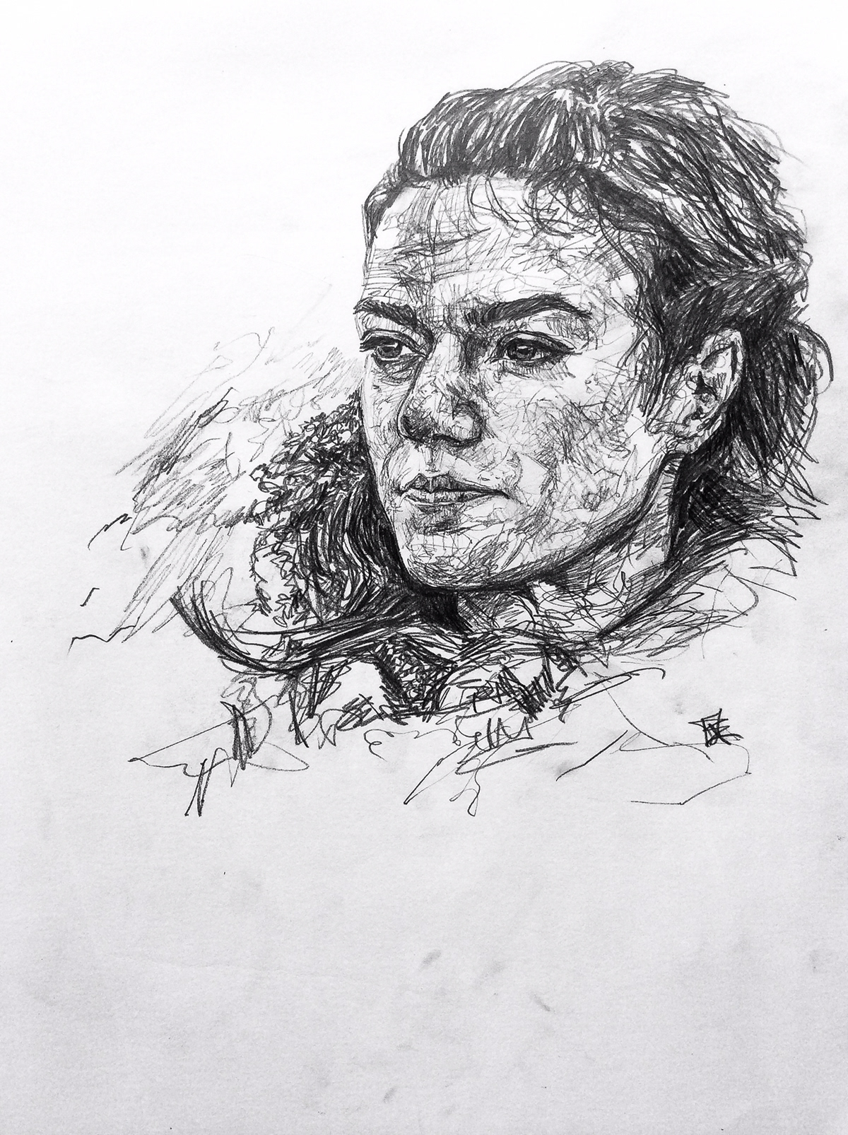 sketches hulk black widow convention ygritte avengers game of thrones pencil andy serkis
