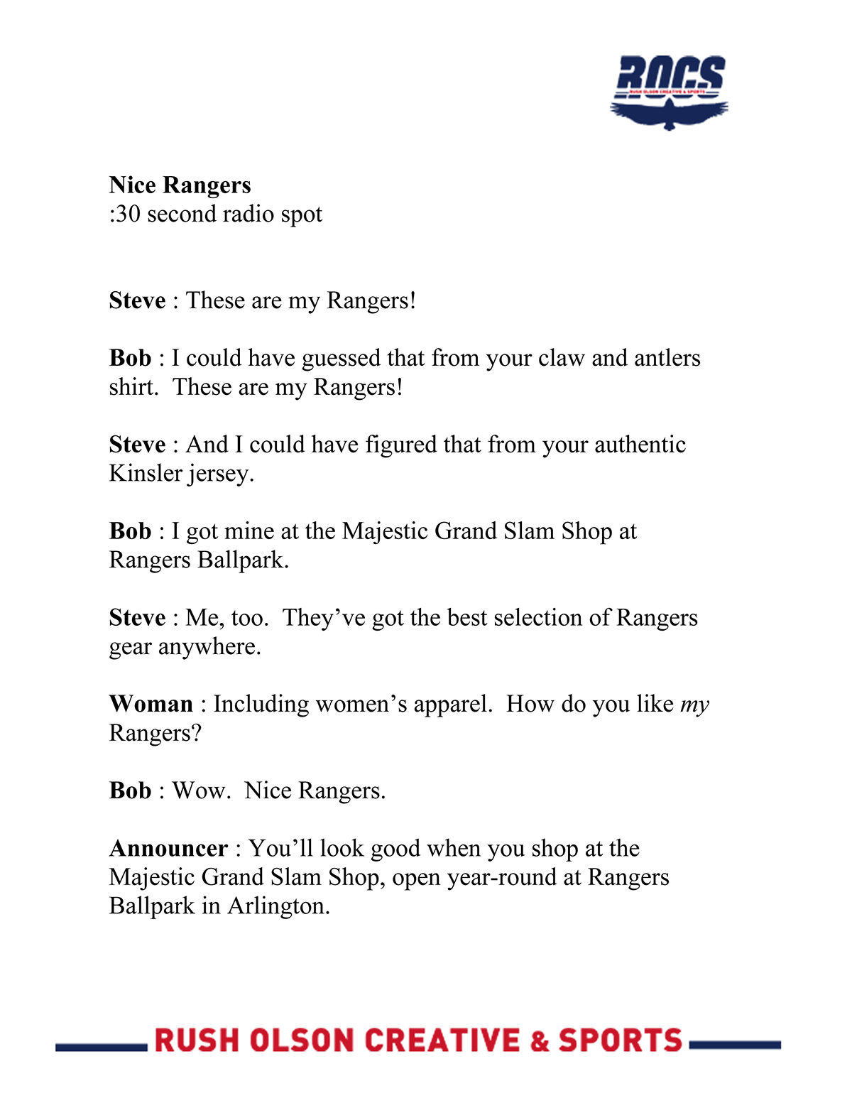 Rangers  stars Scripts  twisted Speedo humor sports baseball hockey