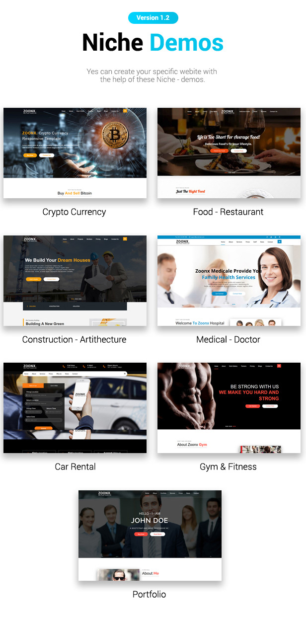 bitcoin bootstrap business construction crypto Food  gym & fitness medical Multipurpose