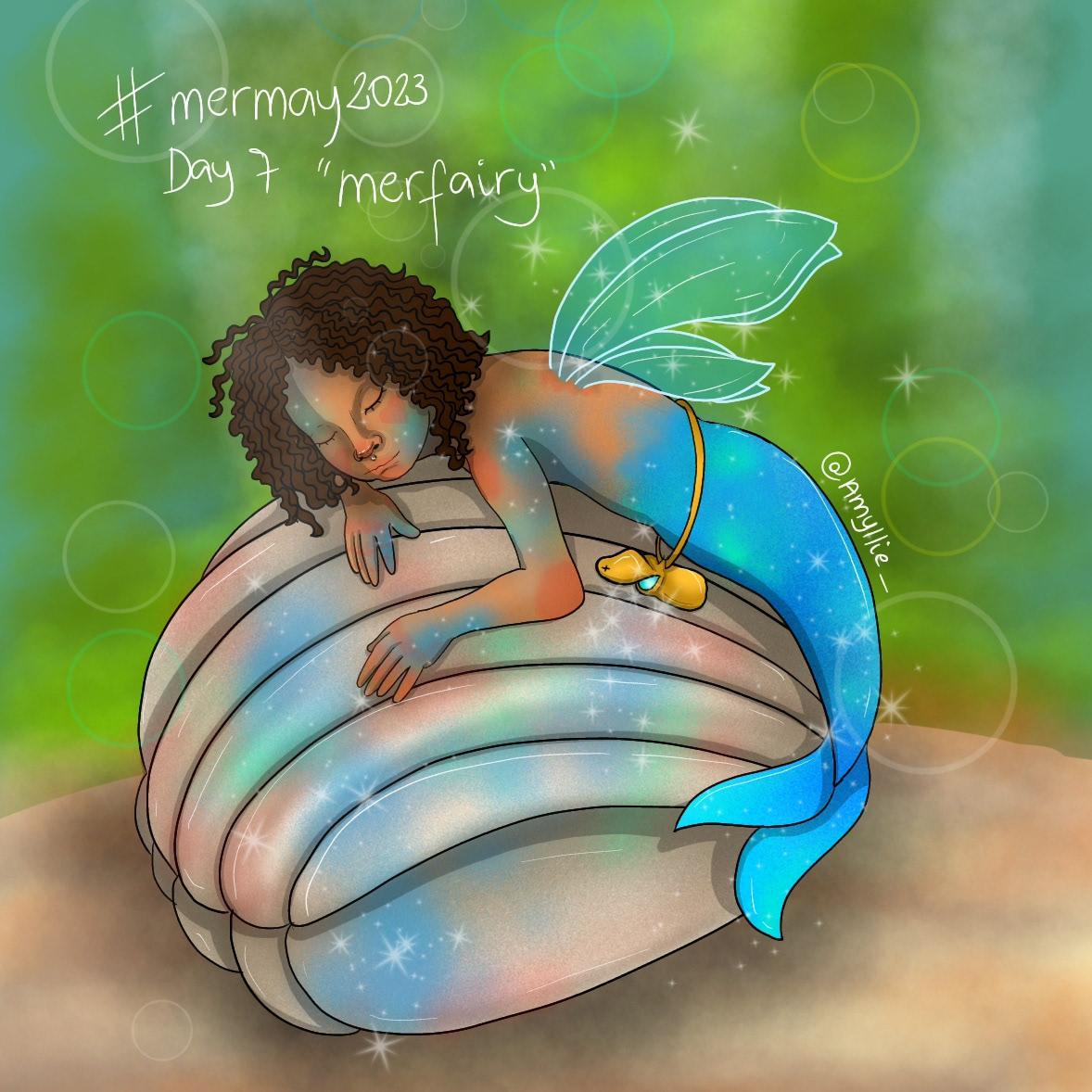 desenho Ilustração draw ILLUSTRATION  ilustradora mermaid mermay sereias
