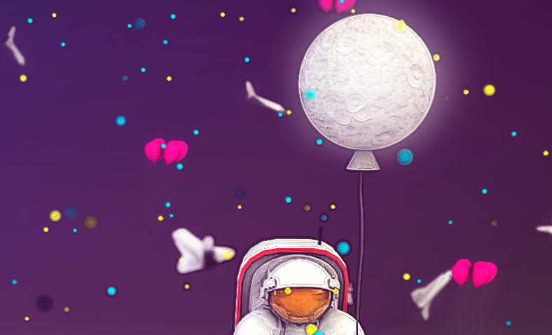 astronaut rap jazz bogota colombia spaceship Space  moon Lyric spacesuit Apollo
