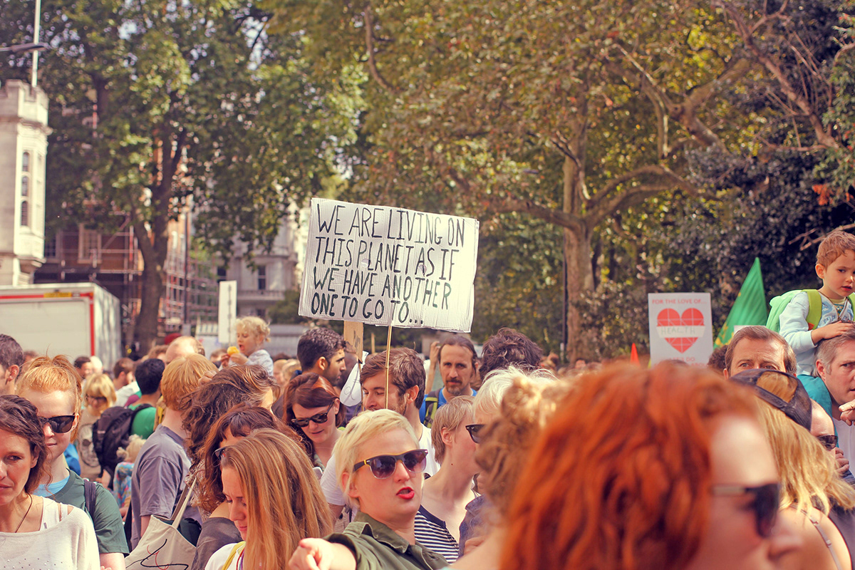 Documentary  London protest climate