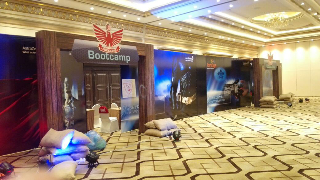 Forxiga Pharma Event Exhibition  Interior marvel super KSA creative Stage