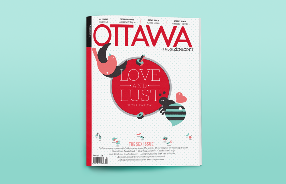 ottawa magazine bird bee parliament Canada sex Cat Rooster Fruit rabbit bunny metaphor innuendo cover