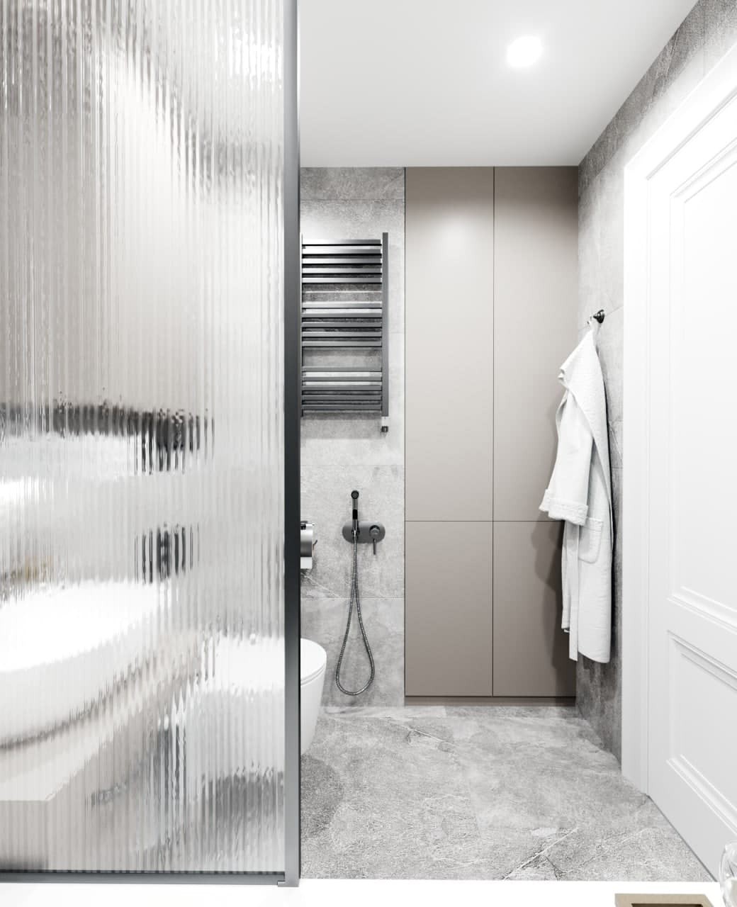 bath bathroom design interior design  minimal stone visualization