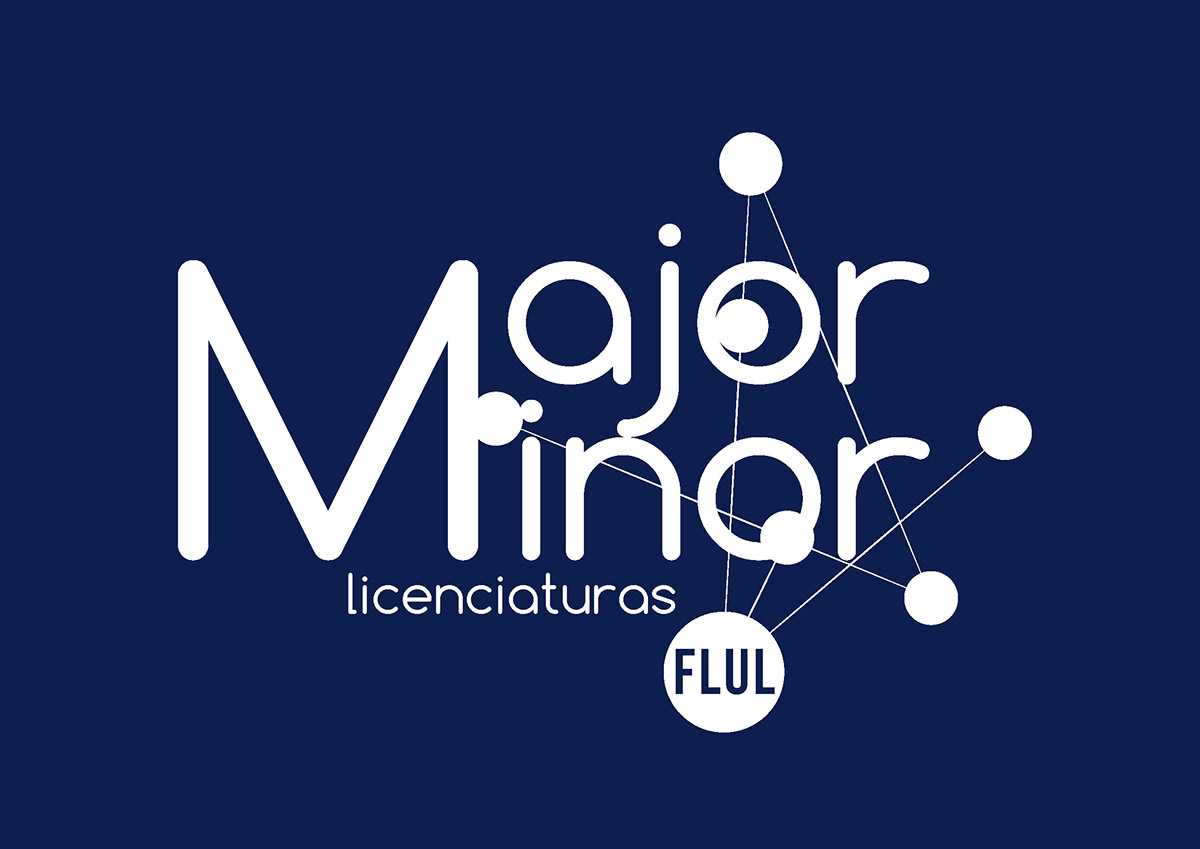 logo New logo Major Minor Major Minor Licenciaturas FLUL Letras Lisboa normas gráficas