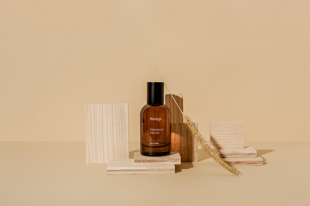 cosmetics product Photography  Product Photography beige wood natural luxury