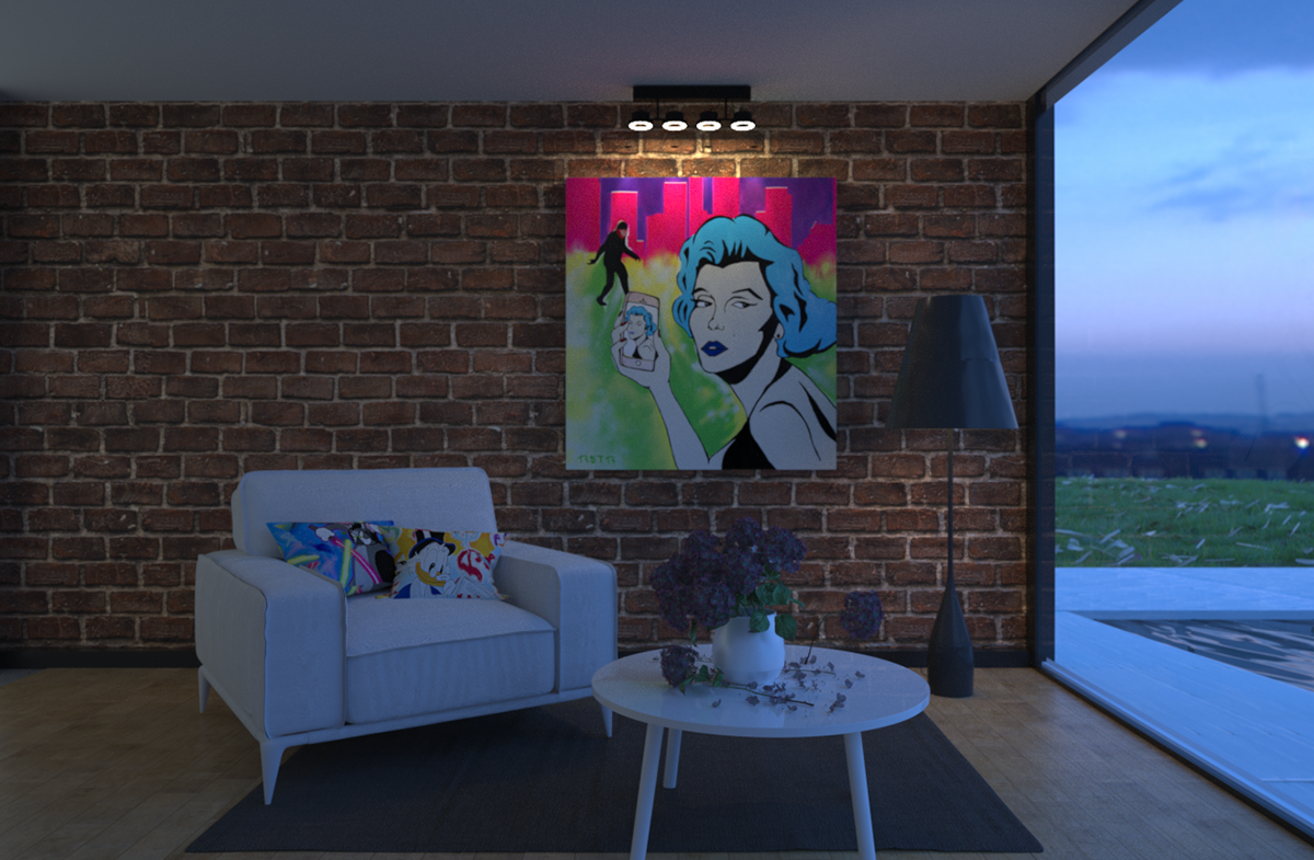 art artist painting   archviz CG CGI home house
