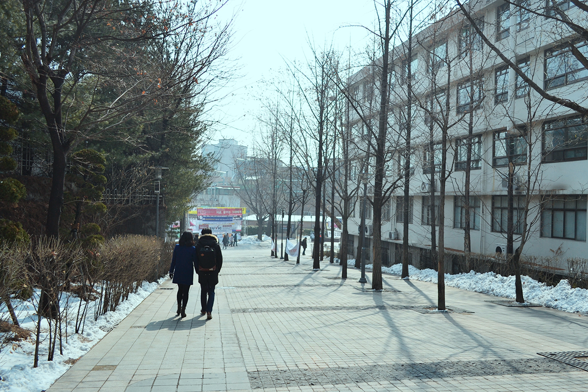 winter Korea seoul