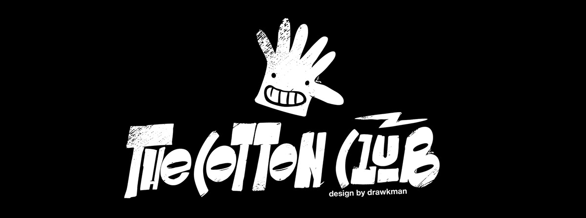 cartoon design drawkman Halloween handwritten lettering logo skeleton