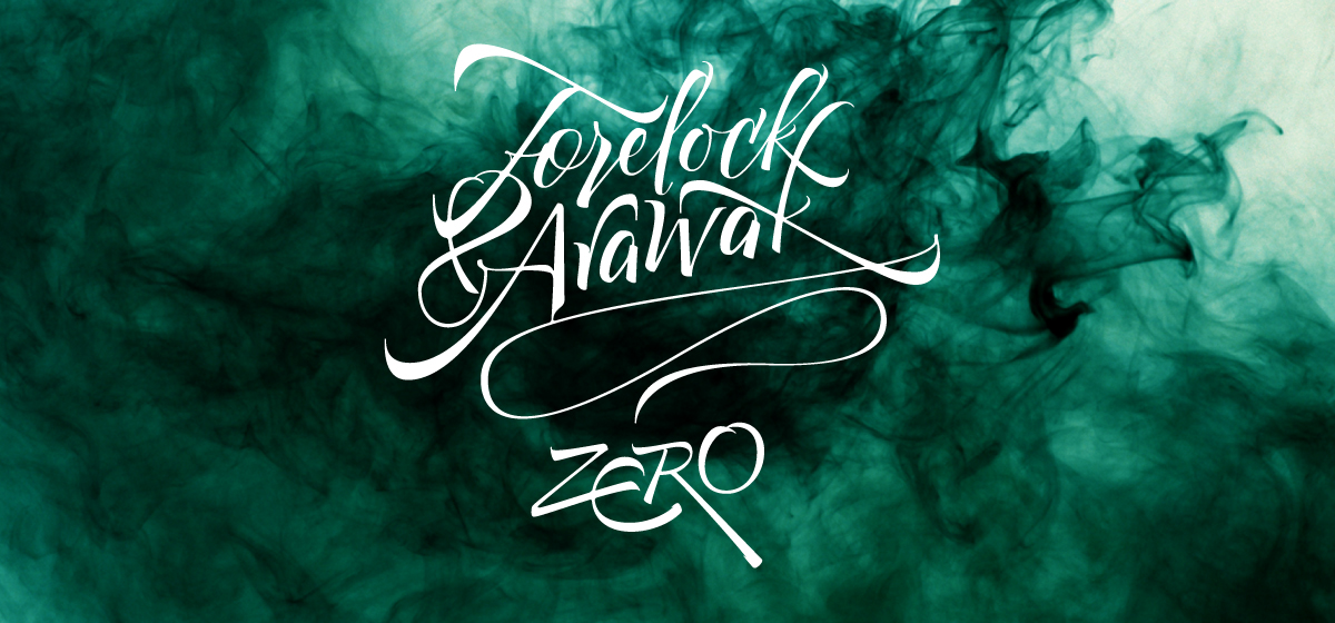 lettering Album zero forelock arawak video type ink