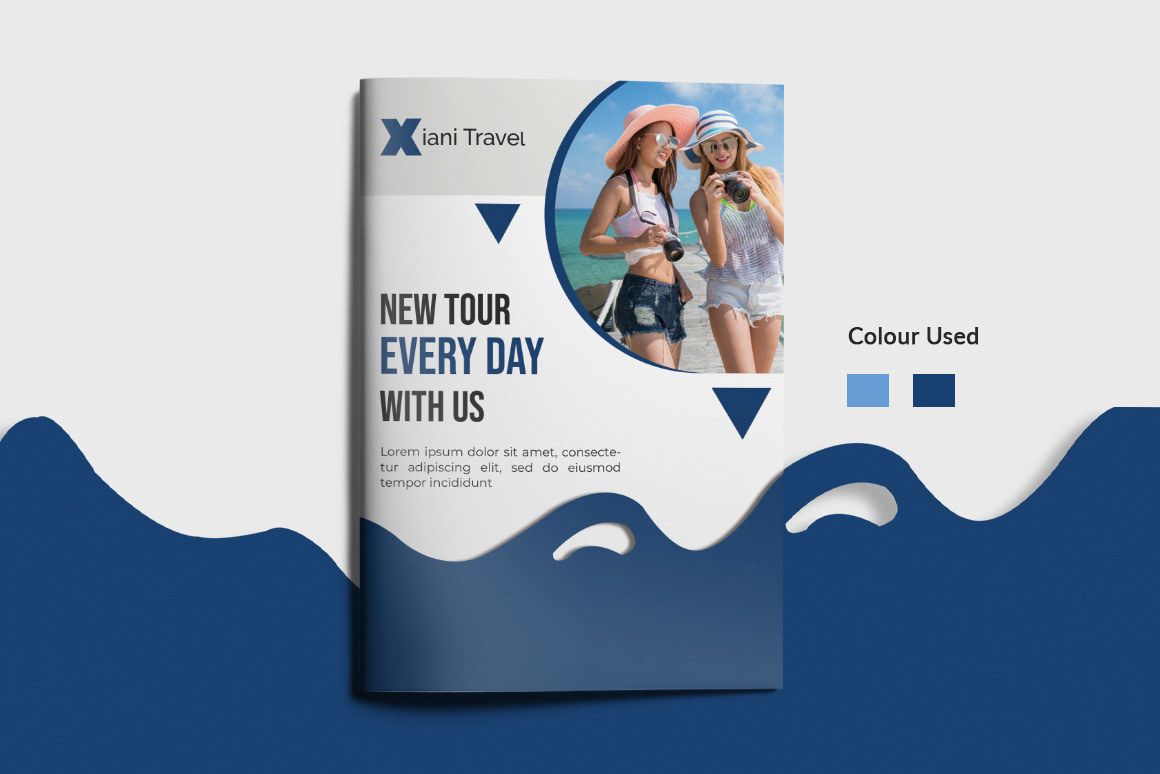 Travel Agency Brochure on Behance Pertaining To Travel Proposal Template