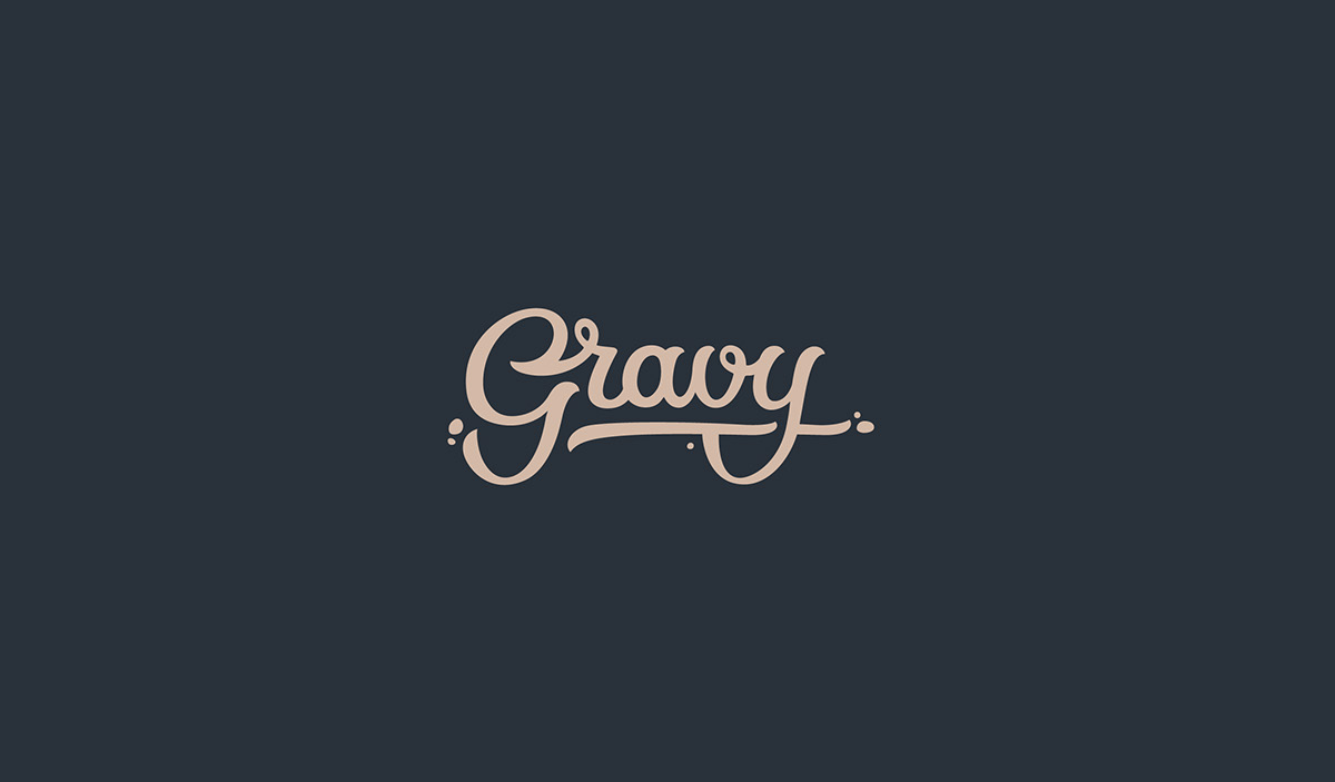 gravy creative studio Handlettering handletter