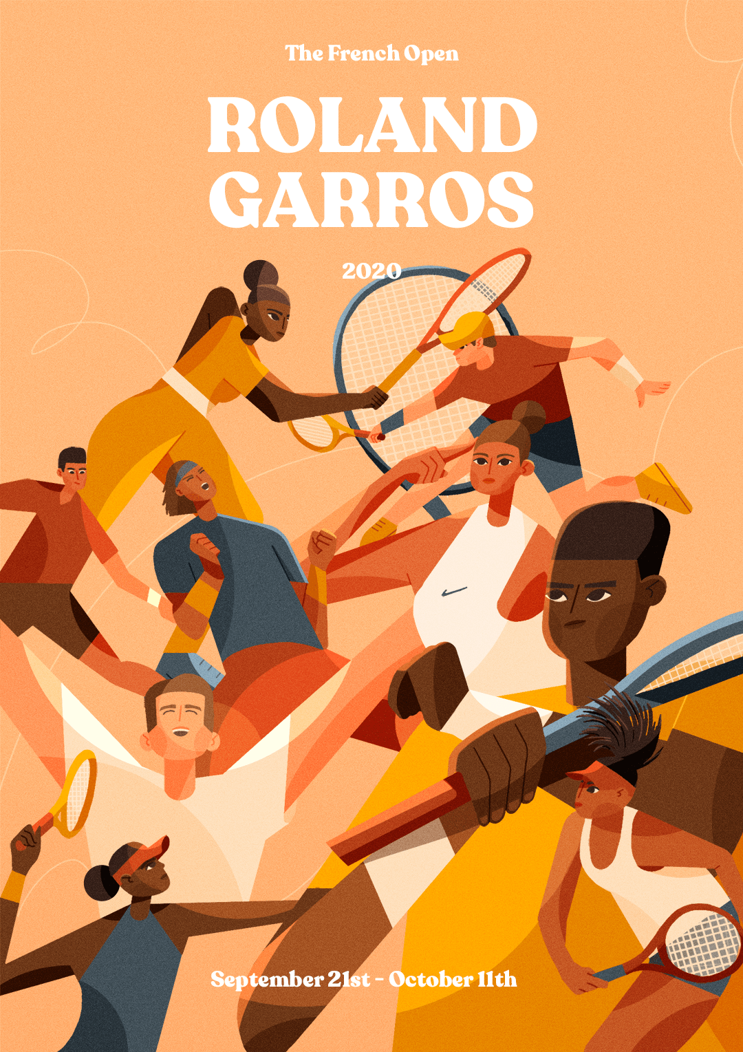 French Open poster