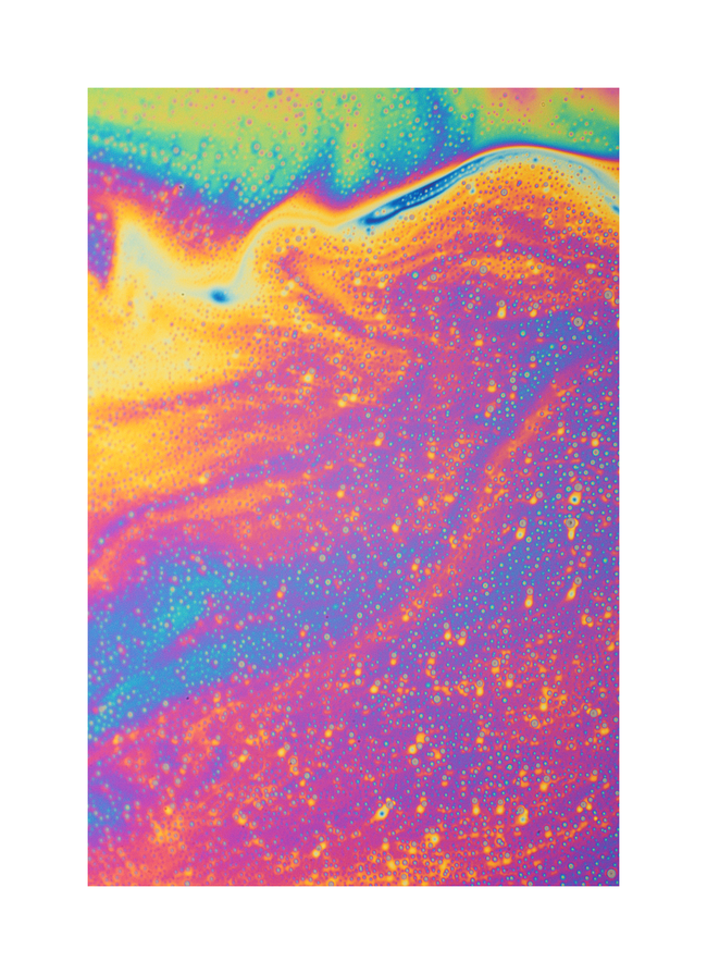 soap bubble colour surface light rainbow palette bright fractal Nature turbulence