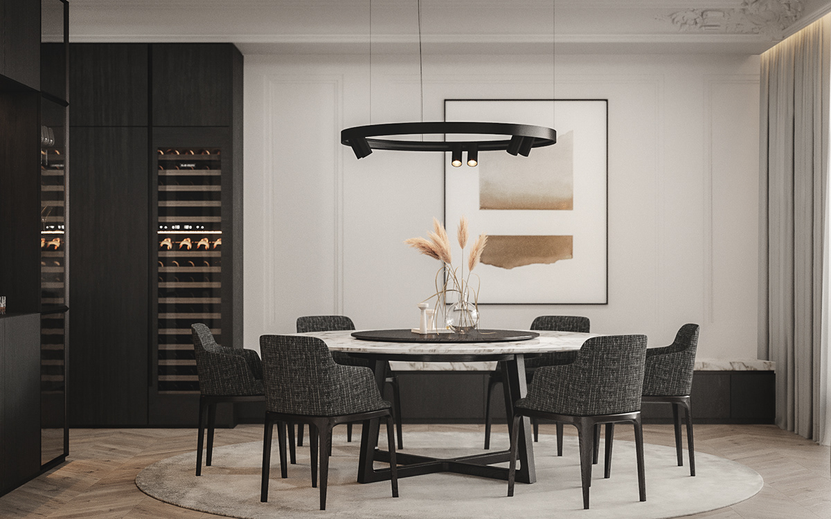 copenhagen contemporary modern luxury apartment design eclectic soft liagre poliform