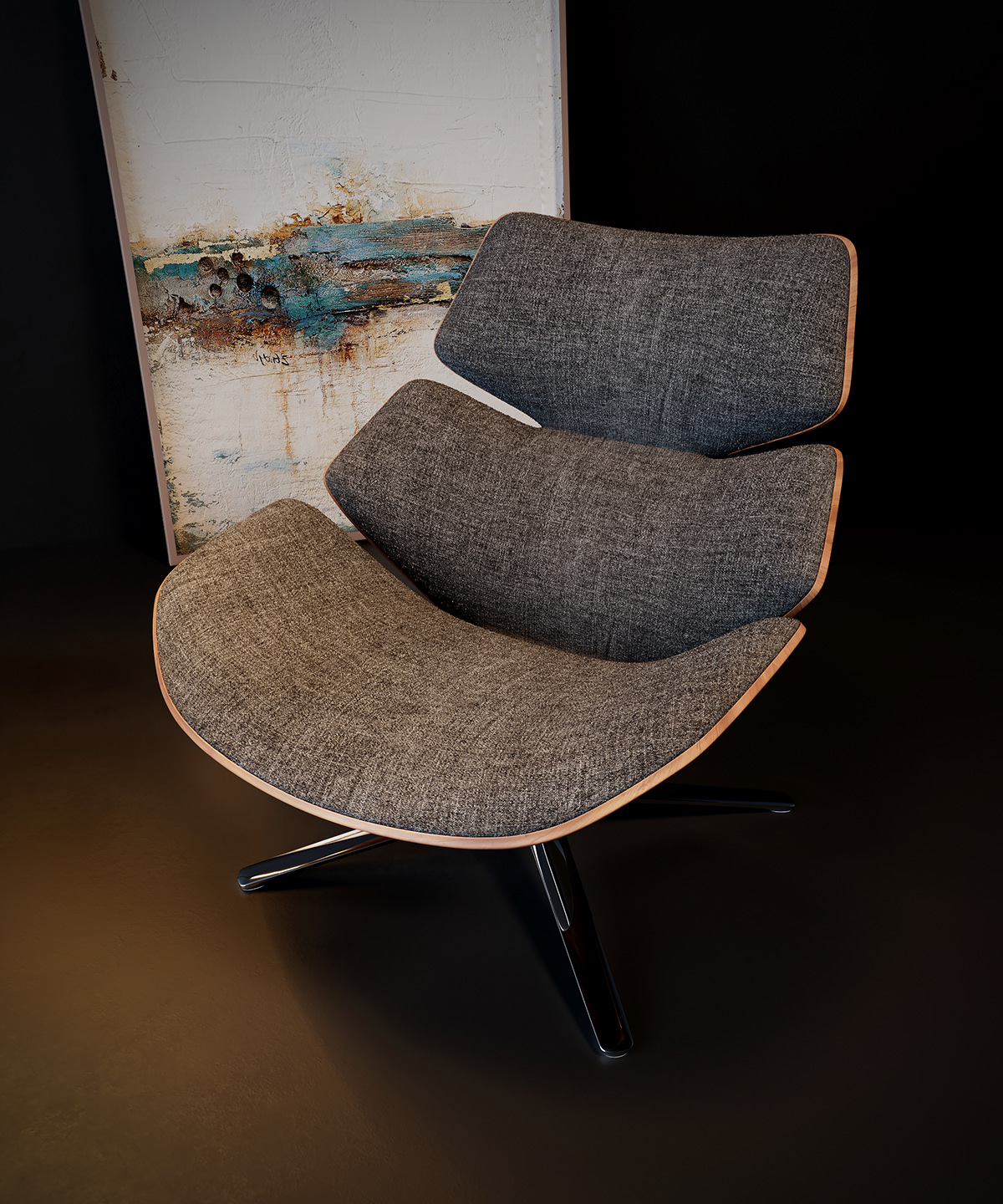 chair cor 3d modeling 3D Visualization furniture rendering design