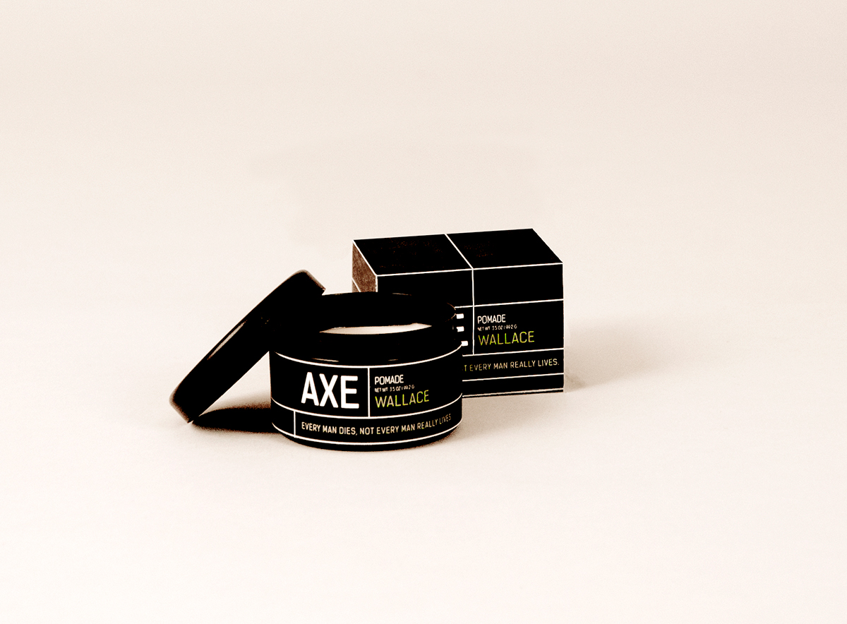 axe bodywash Hair Gel body spray hemingway rebranding Brandshift brand shift