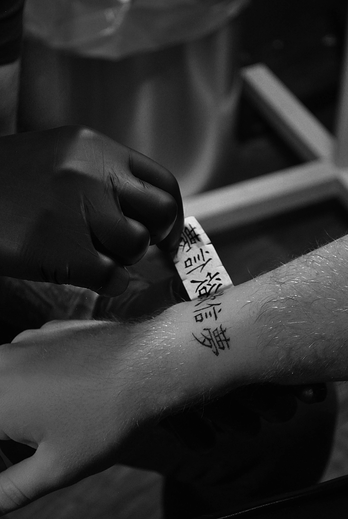 Documentary  Project University tattoo parlour essay story life man person people art creative Needle