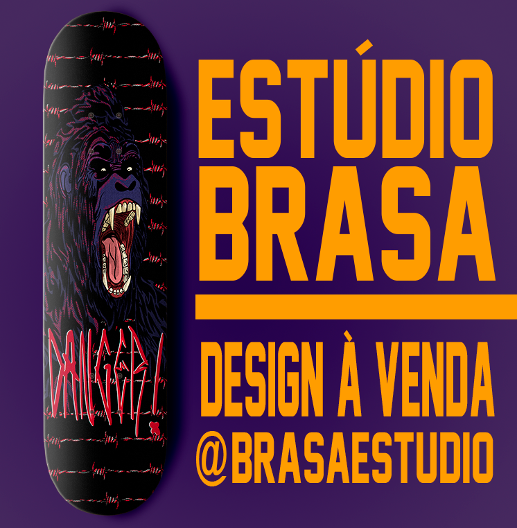 monkey skateboard graphic Curitiba são paulo danger monster poster animals shape