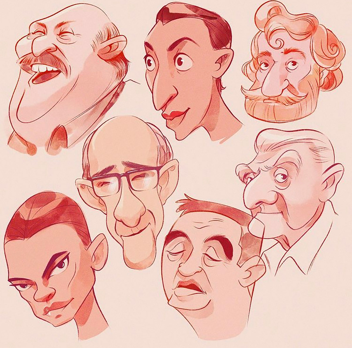 Character design  characterdesign digital painting digitalart Drawing  human face portrait sketch