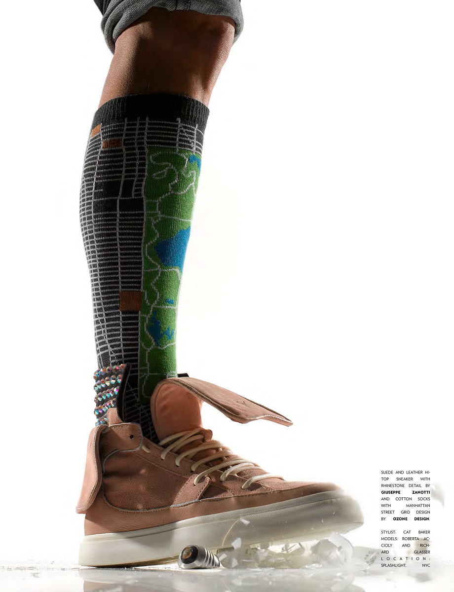 sneakers magazine Flaunt magazine. creative cristian loubotin Nike adidas Louis vuitton