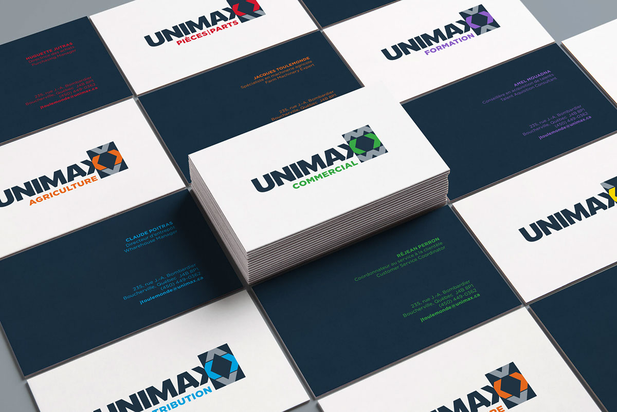 tires mechanics Cars Unimax Business Cards system grid